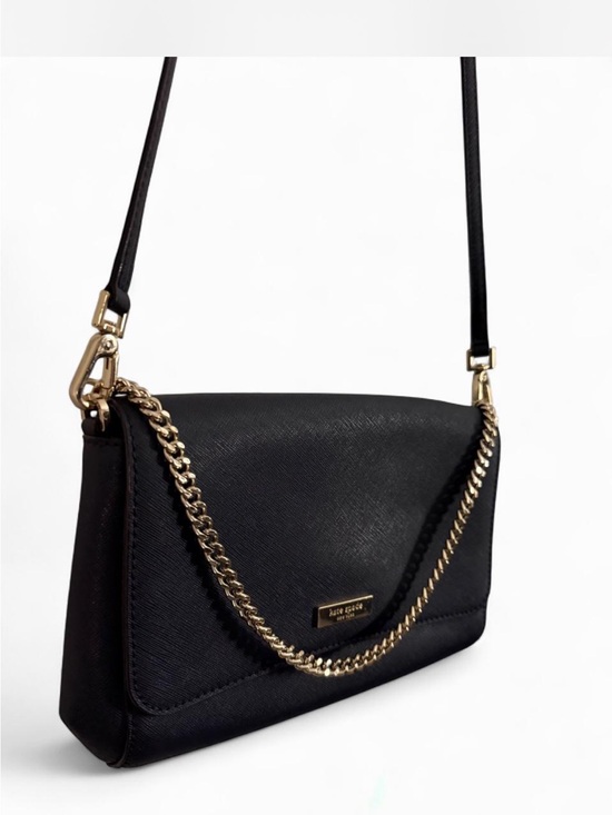 kate spade Handbags - kate spade Leather Black Saffiano Chain Strap Crossbody